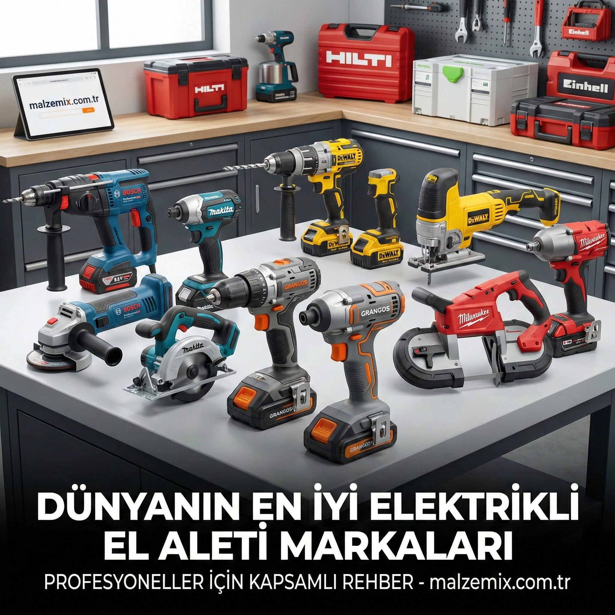 Elektrikli El Aleti Dünyasında Devler Ligi